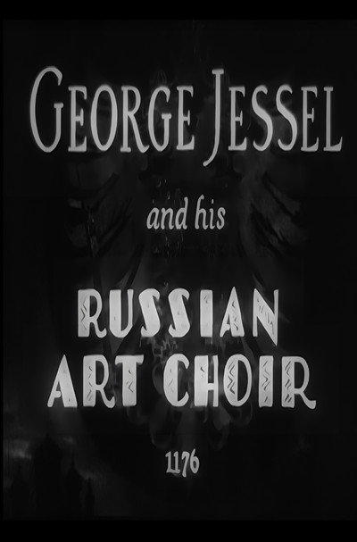Póster de George Jessel and His Russian Art Choir