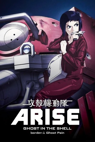 Póster de Ghost in the Shell: Arise - Border 1: Ghost Pain