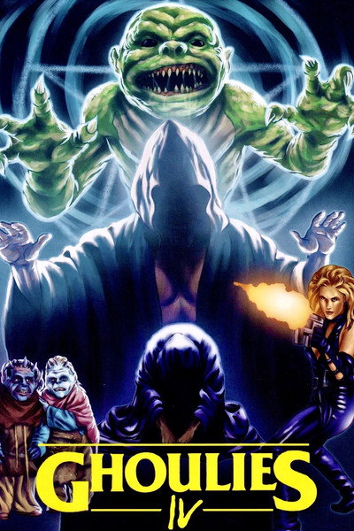 Póster de Ghoulies IV Tras el amuleto maldito