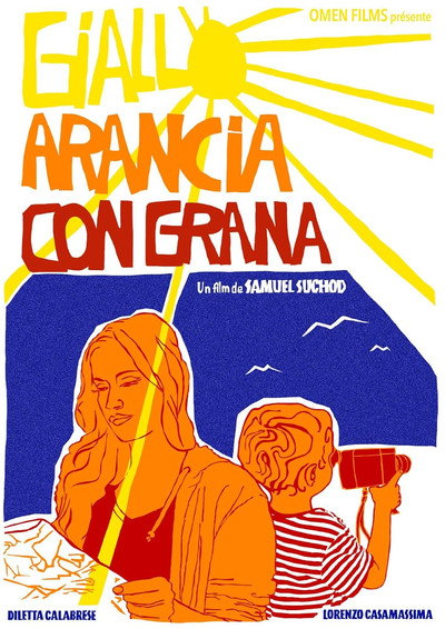 Póster de Giallo, Arancia, con grana