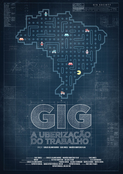 Póster de GIG: A Uberização do Trabalho
