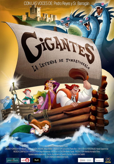 Póster de Gigantes, la leyenda de Tombatossals