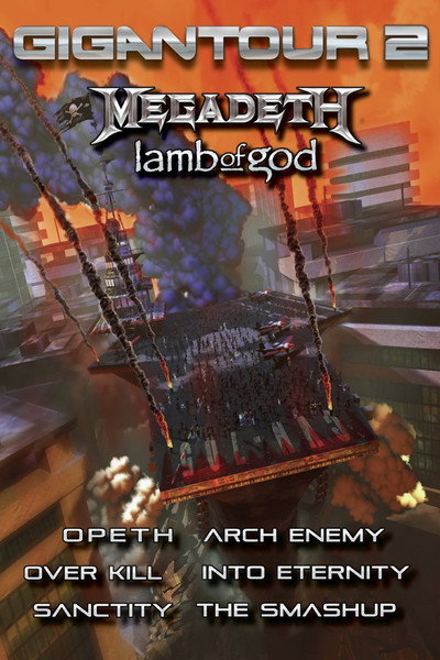 Póster de Gigantour 2
