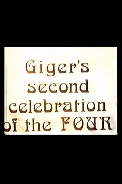 Póster de Giger's Second Celebration of the Four