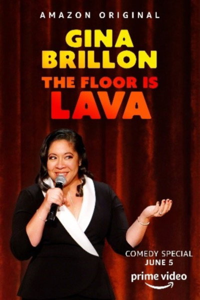 Póster de Gina Brillon: El suelo es lava