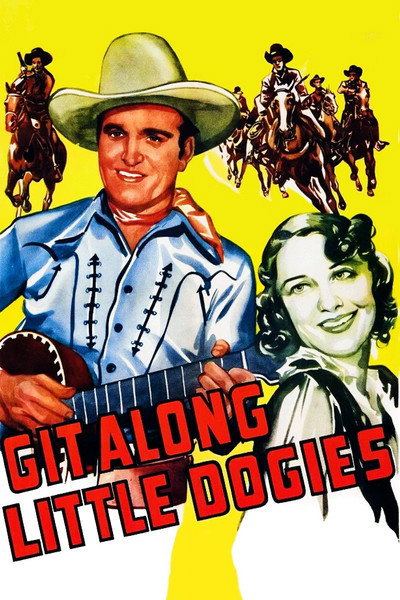 Póster de Git Along Little Dogies