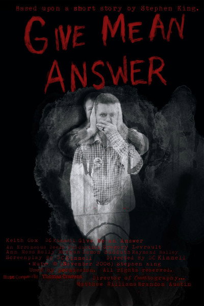 Póster de Give Me an Answer