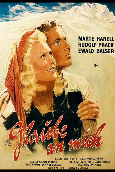 Póster de Glaube an mich