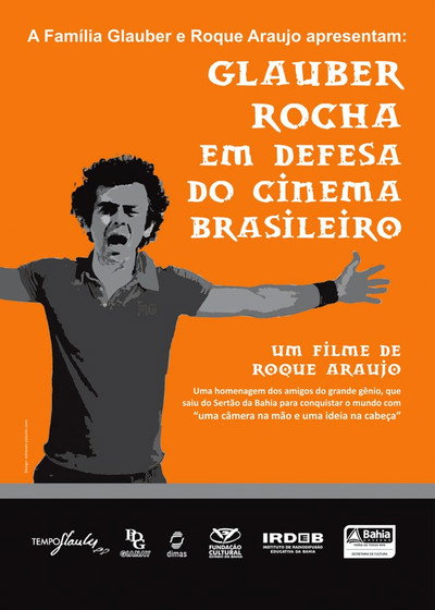 Póster de Glauber Rocha em Defesa do Cinema Brasileiro