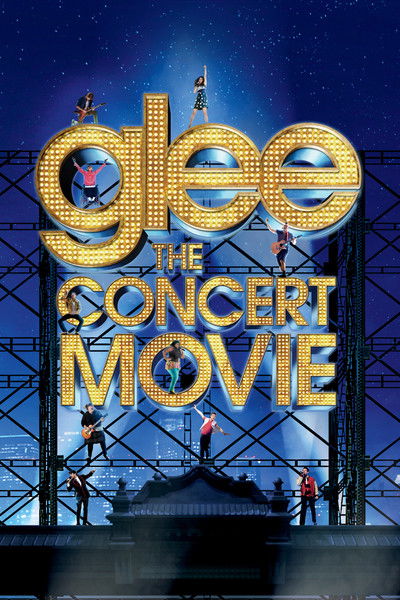 Póster de Glee en concierto