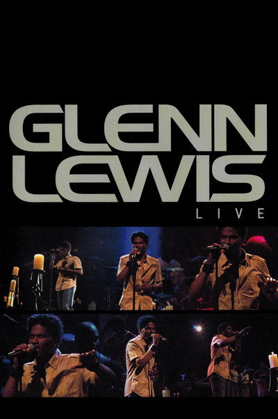 Póster de Glenn Lewis Live
