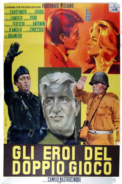 Póster de Gli eroi del doppio gioco