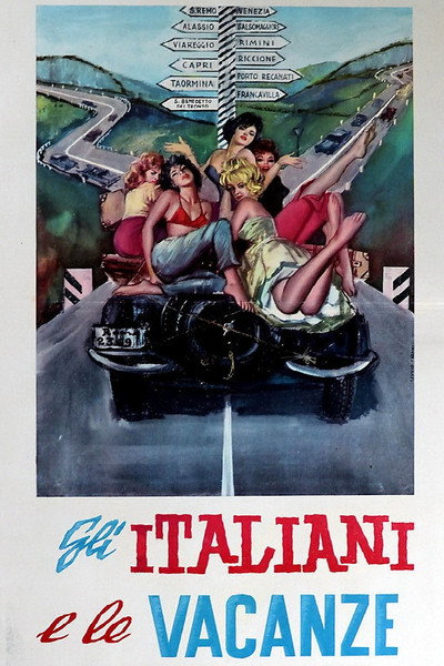 Póster de Gli italiani e le vacanze