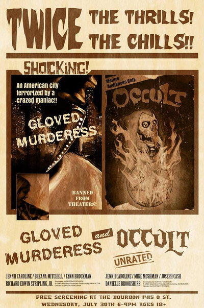 Póster de Gloved Murderess