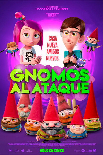 Póster de Gnomos al ataque