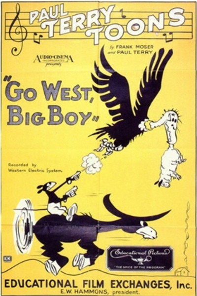 Póster de Go West, Big Boy