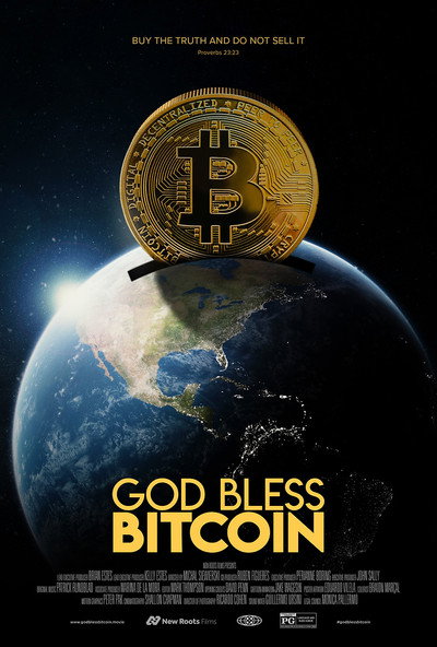 Póster de God Bless Bitcoin