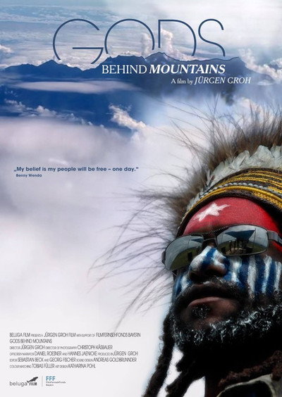 Póster de Gods behind mountains