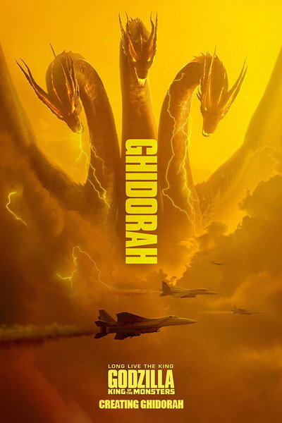 Póster de Godzilla: King of the Monsters- Creating Ghidorah