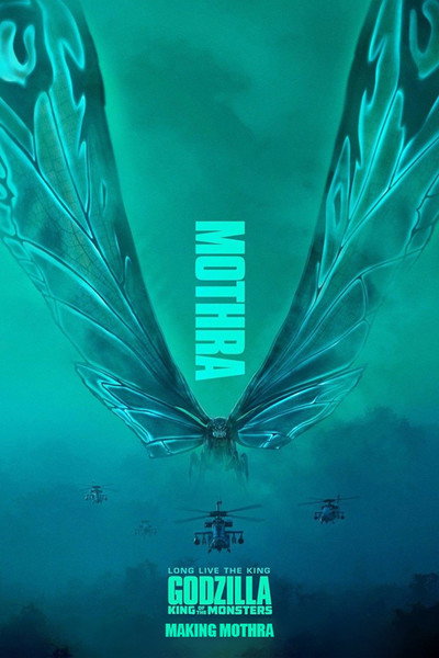 Póster de Godzilla: King of the Monsters- Making Mothra