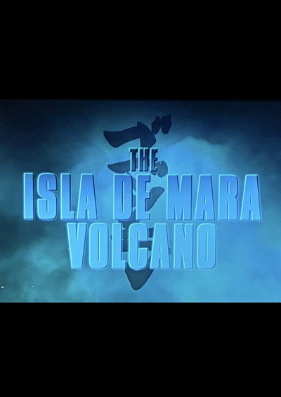 Póster de Godzilla: King of the Monsters- The Isla De Mara Volcano