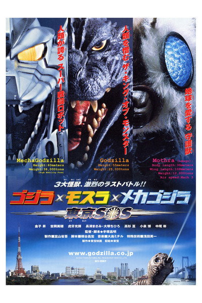 Póster de Godzilla: Tokio en Peligro