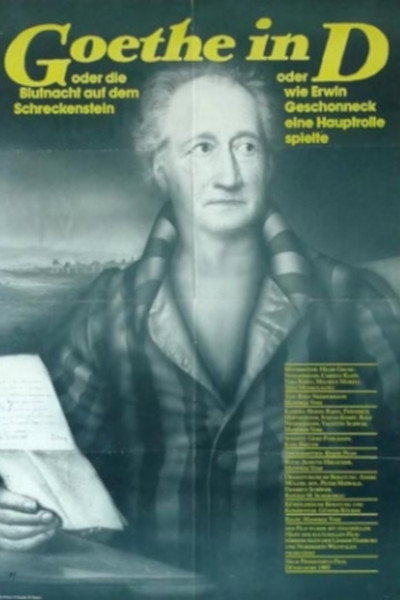Póster de Goethe in D.