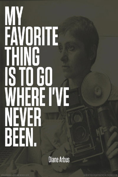 Póster de Going Where I've Never Been: The Photography of Diane Arbus