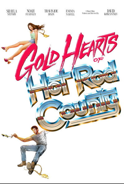Póster de Gold Hearts of Hot Rod County