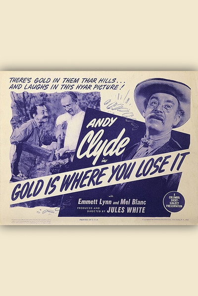 Póster de Gold Is Where You Lose It