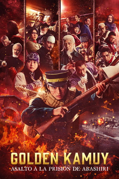 Póster de Golden Kamuy: El asalto a la prisión de Abashiri