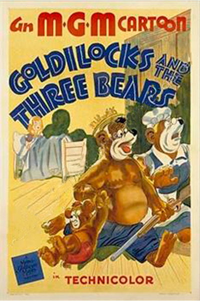 Póster de Goldilocks and the Three Bears