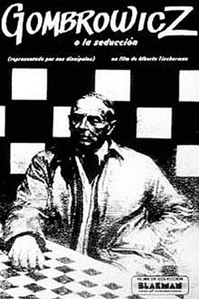 Póster de Gombrowicz, o la seducción (Representado por sus discípulos)