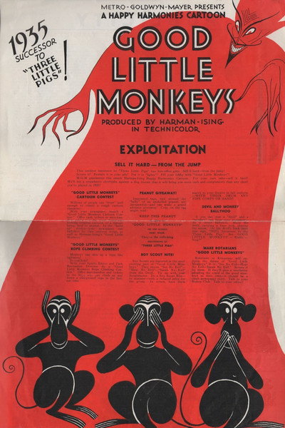 Póster de Good Little Monkeys