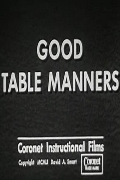 Póster de Good Table Manners