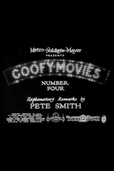 Póster de Goofy Movies Number Four