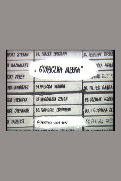 Póster de Goraczka mleka