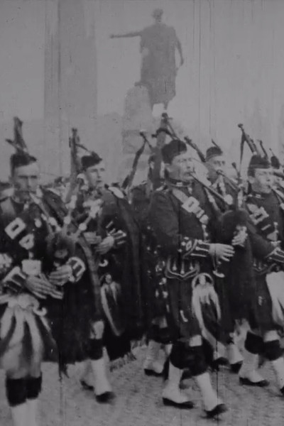 Póster de Gordon Highlanders Leaving for the Boer War