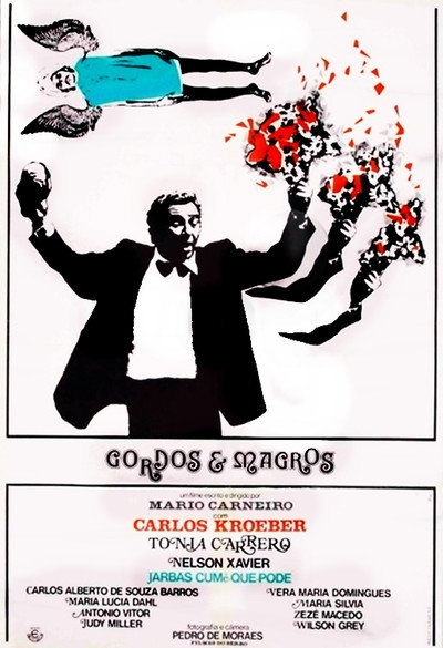 Póster de Gordos e Magros