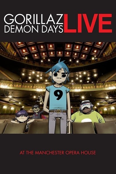 Póster de Gorillaz: Live in Manchester