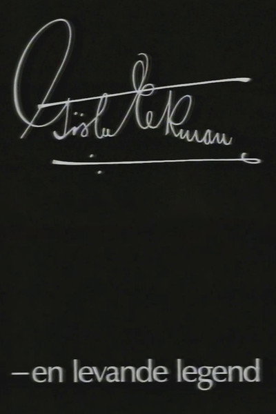 Póster de Gösta Ekman - En levande legend