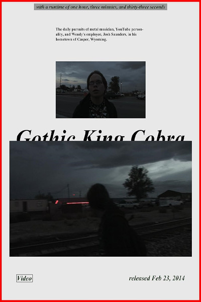 Póster de Gothic King Cobra