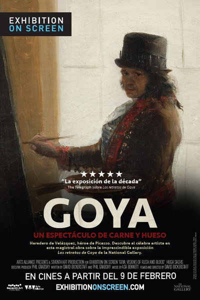 Póster de Goya: Un espectáculo de carne y hueso