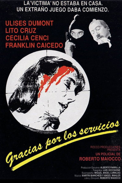 Póster de Gracias por los servicios