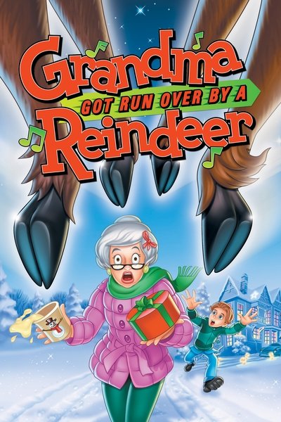 Póster de Grandma Got Run Over by a Reindeer
