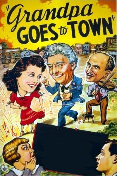 Póster de Grandpa Goes to Town