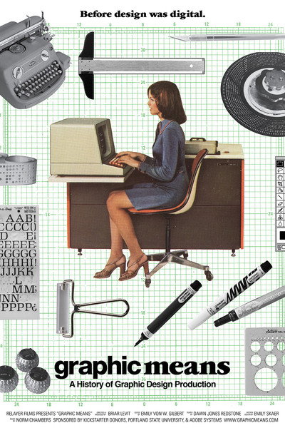 Póster de Graphic Means: A History of Graphic Design Production