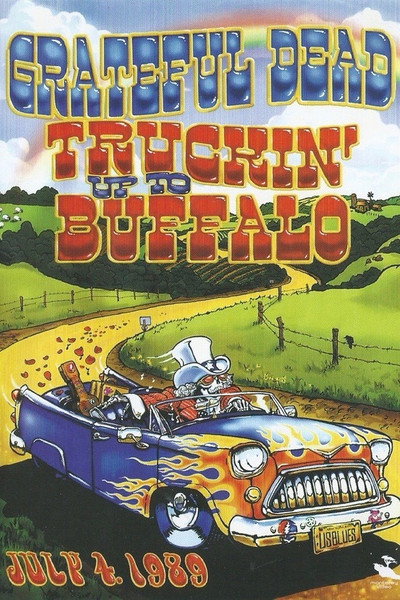 Póster de Grateful Dead Truckin' Up to Buffalo