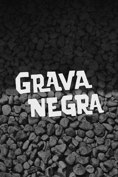 Póster de Grava negra