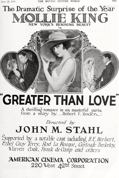 Póster de Greater Than Love